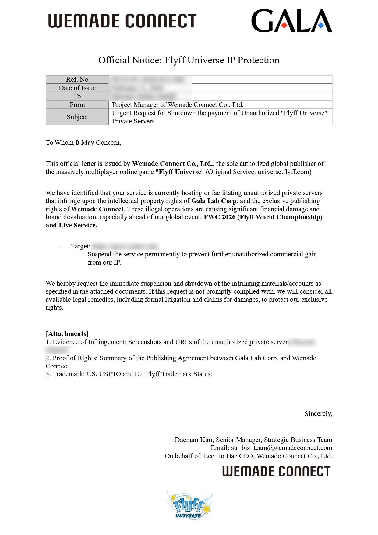 DMCA PDF Page 1